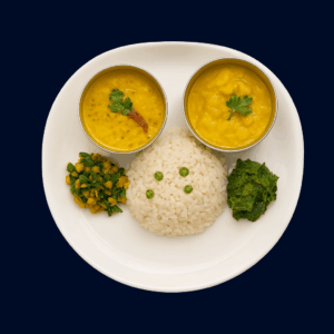 Gujarati meal 