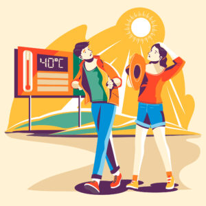 Food Delivery in Summer